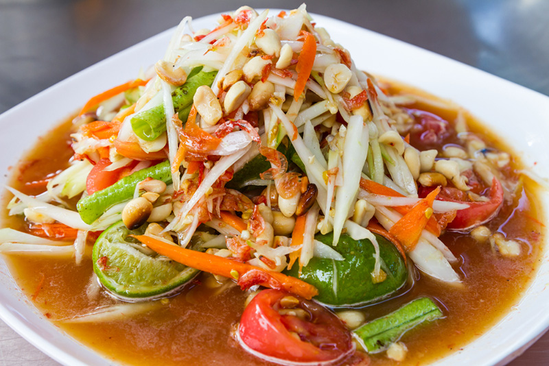 ส้มตำ