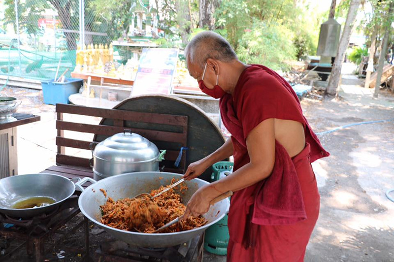 อาหารแจกฟรี โควิด-19