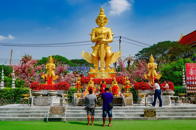 วัดไร่ขิง ท้าวเวสสุวรรณ
