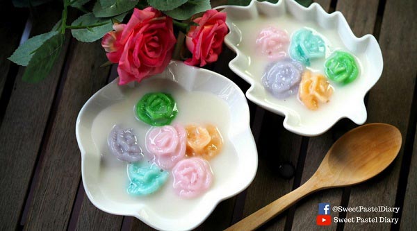 ขนมรูปกุหลาบ