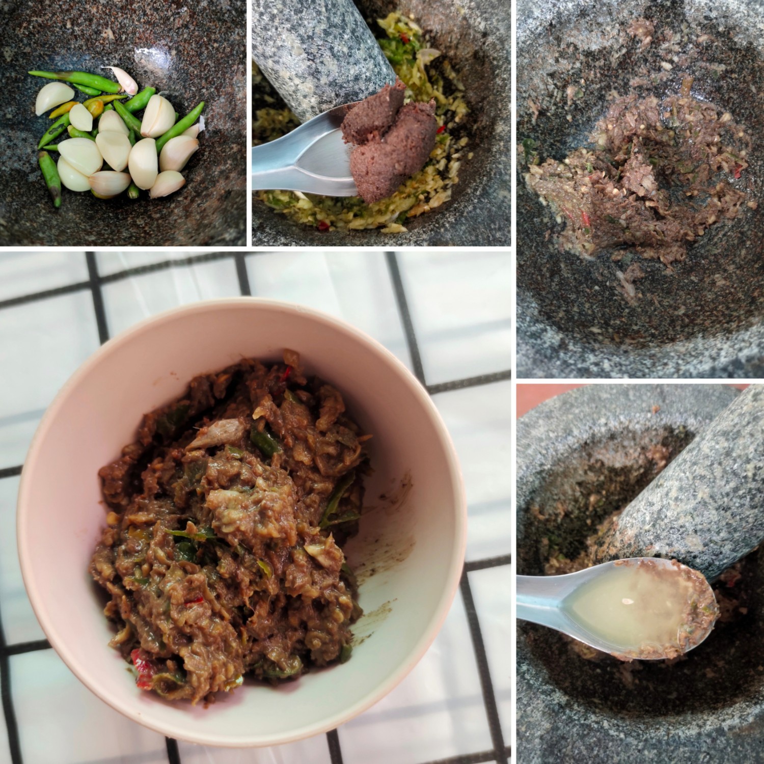 ผัดสะตอกะปิกุ้งสด