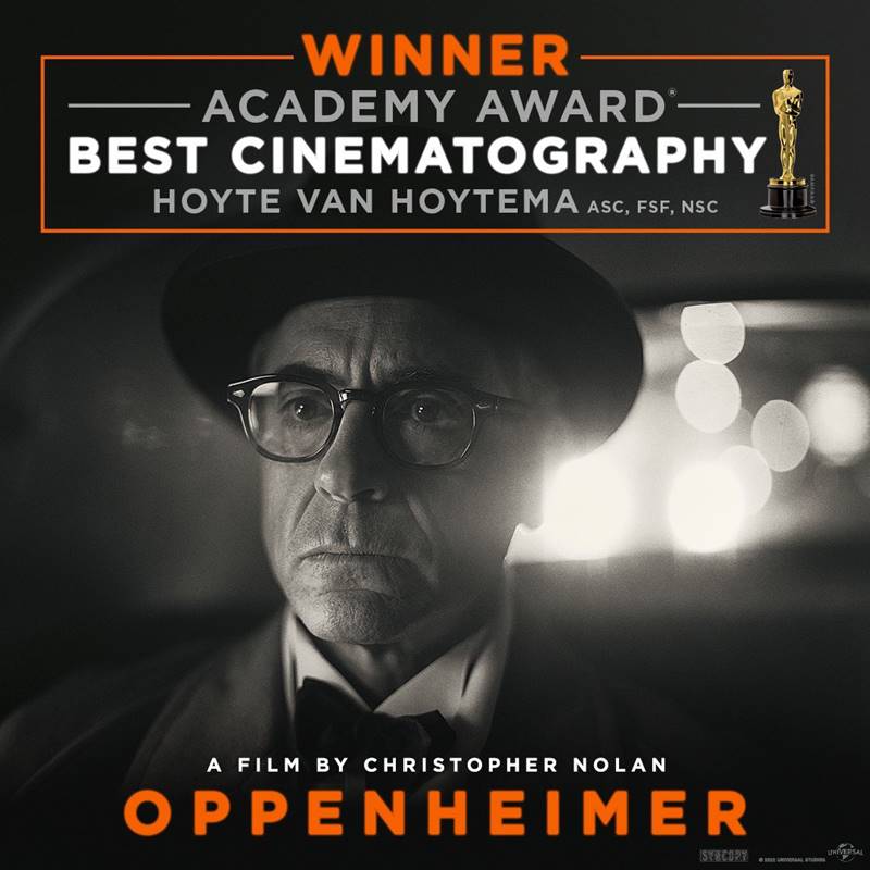 ถ่ายภาพยอดเยี่ยม หนัง Oppenheimer