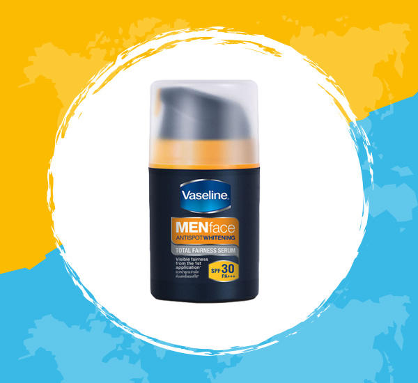 Vaseline Men Total Fairness Serum SPF30 PA+++ Protector solar para hombres