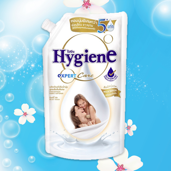 น้ำยาปรับผ้านุ่ม ไฮยีน เอ็กซ์เพิร์ท แคร์ มิลค์กี้ ทัช
