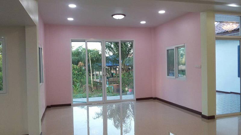 แบบบ้านชั้นเดียว 6 ห้องนอน