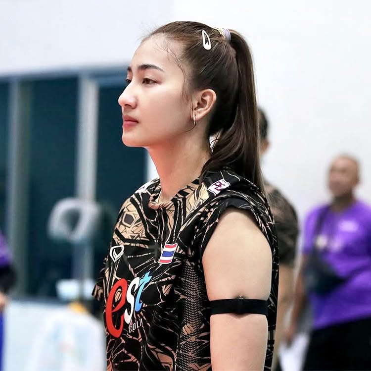 โบว์ กัญญารัตน์ นางฟ้าลูกยางแชมป์ไทยลีก ดีกรีทีมชาติไทย