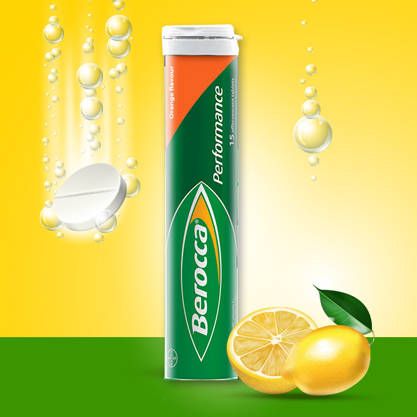 วิตามินซีเม็ดฟู่ Berocca Performance