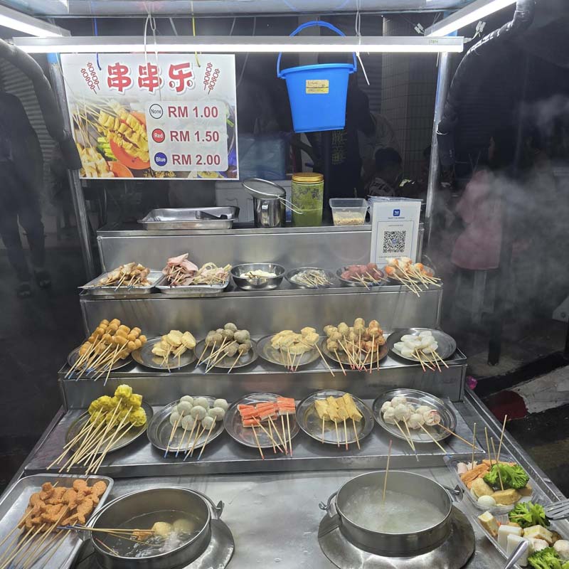 Kimberley Street Food Night Market ตลาดของกินกลางคืนปีนัง