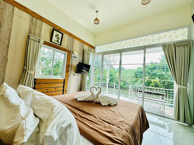 ที่พักไทรโยค ริมแม่น้ำแคว Yoko River Kwai Resort
