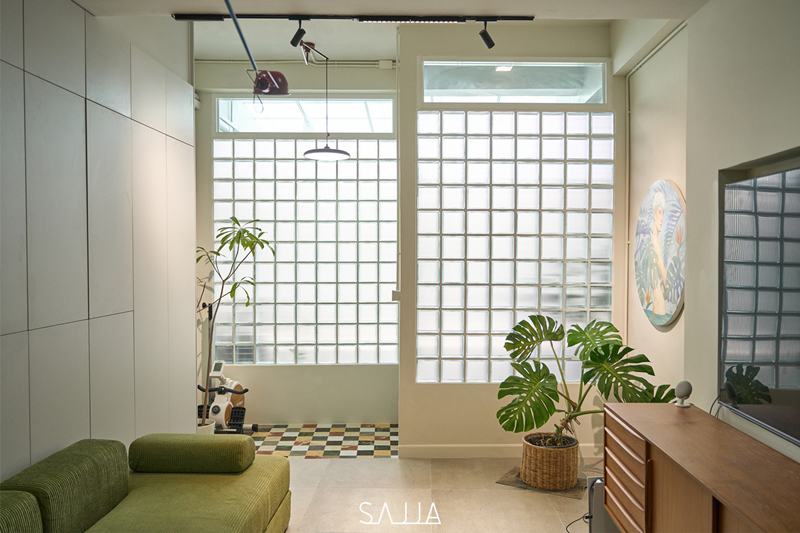 รีโนเวทบ้านเก่า ห้องนั่งเล่น