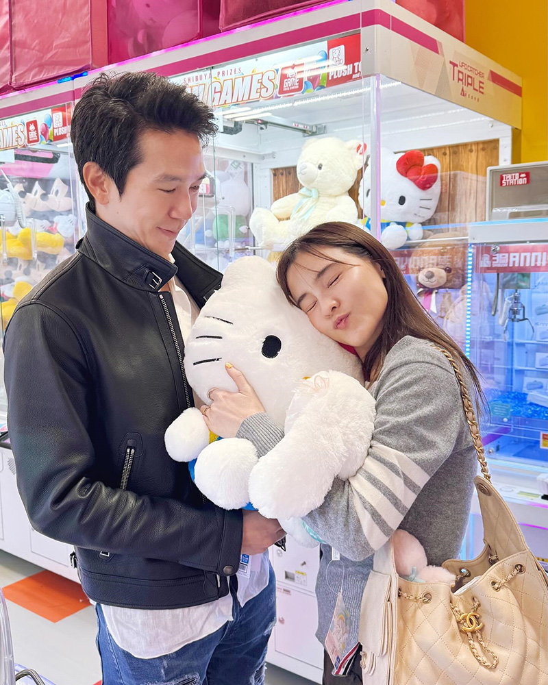ออม สุชาร์ เผยโมเมนต์หวาน แอมป์ พิธาน