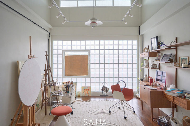 รีโนเวทบ้านเก่า ห้องทำงาน