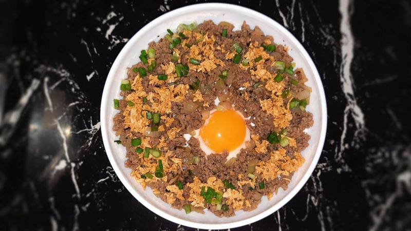 ข้าวหน้าเนื้อ