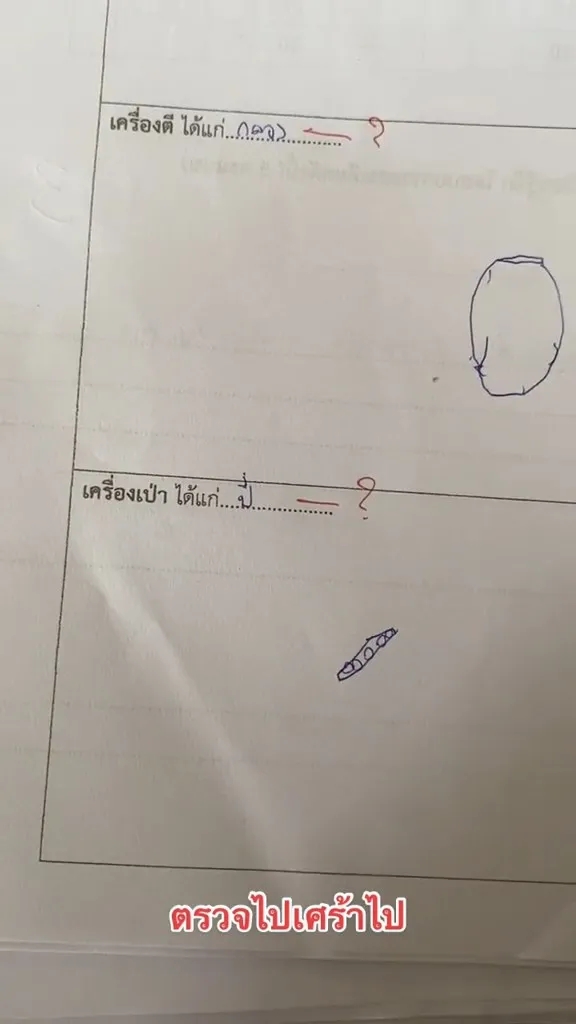 ตรวจข้อสอบ