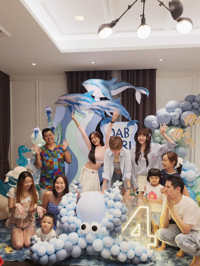 น้องโอบ-น้องอารี ลูกแฝด จ๊ะ จิตตาภา