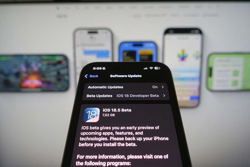 iOS 18.5 มาวันไหน