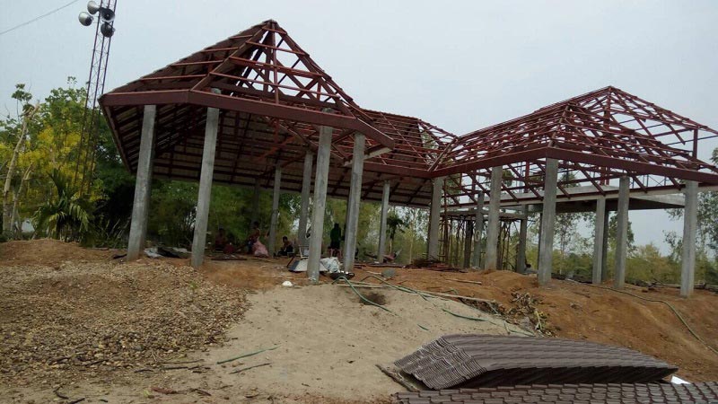 แบบบ้านชั้นเดียว 6 ห้องนอน