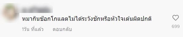 ครูไพบูลย์ ให้หมากินช็อกโกแลต