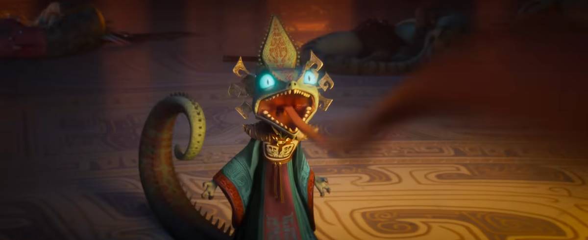 กิ้งก่าแปลงกาย หนัง Kung Fu Panda 4