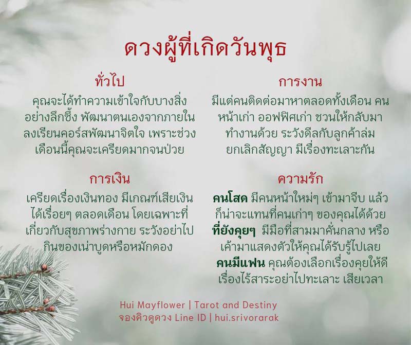 ดวงรายเดือน