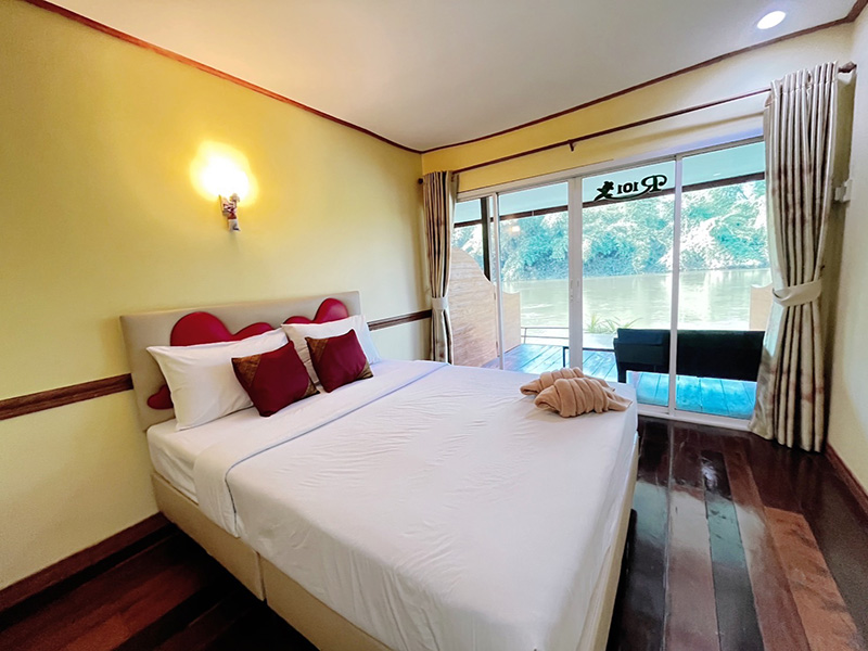 ที่พักไทรโยค ริมแม่น้ำแคว Star Hill River Kwai Resort