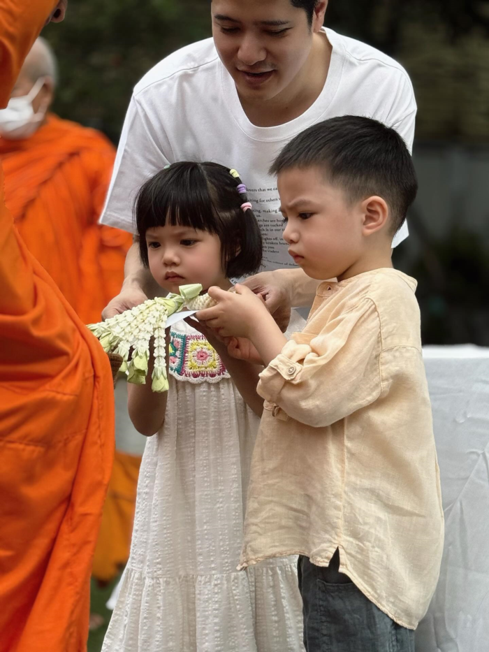 น้องโอบ-น้องอารี ลูกแฝด จ๊ะ จิตตาภา