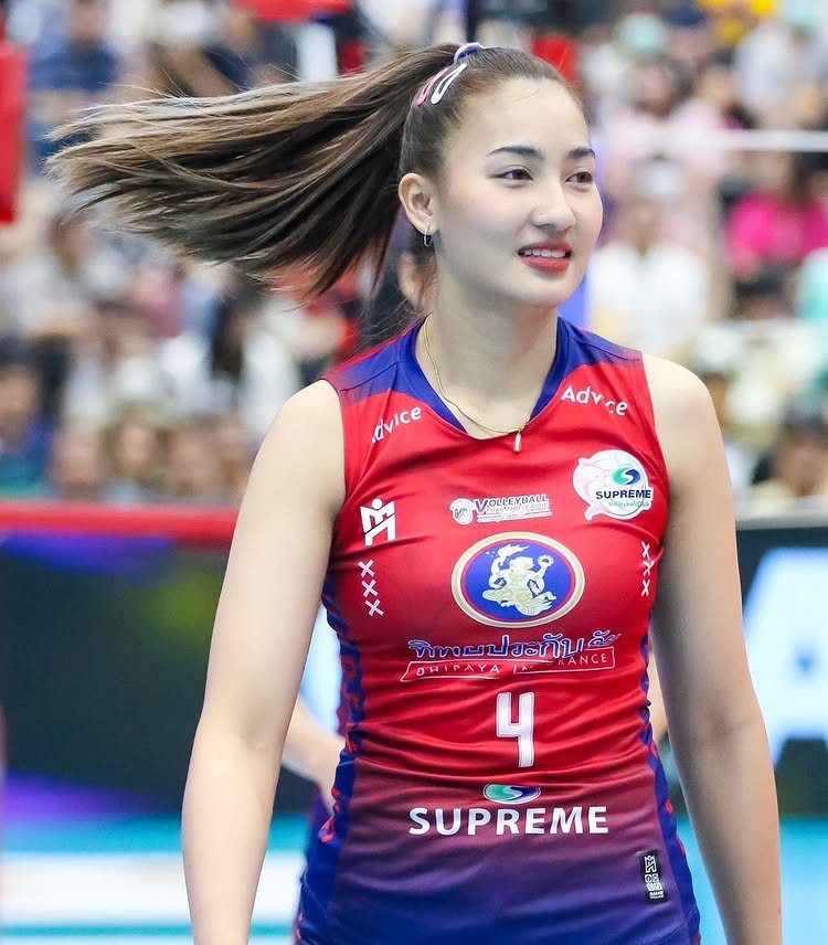 โบว์ กัญญารัตน์ นางฟ้าลูกยางแชมป์ไทยลีก ดีกรีทีมชาติไทย