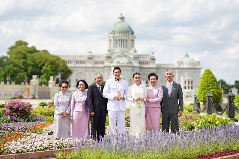 ออม ทายาททิฟฟี่ ดีเจอิฐ รับพระราชทานน้ำสังข์ กรมสมเด็จพระเทพฯ
