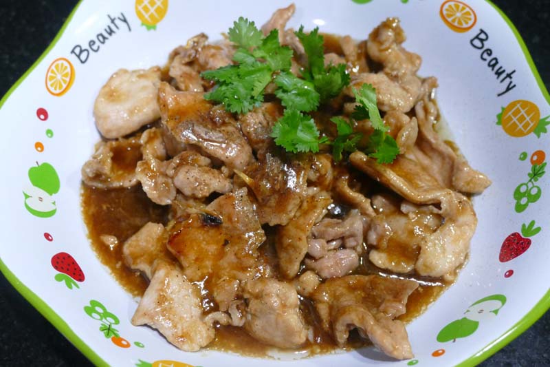 หมูผัดซอสเทอริยากิ
