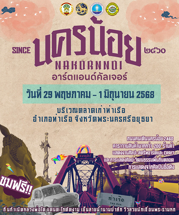งานถนนคนเดิน นครน้อย ๒๔๖๐ จัดวันไหน
