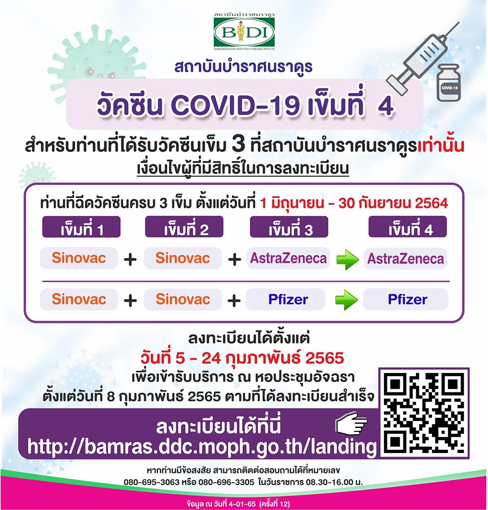 วัคซีนเข็ม 4