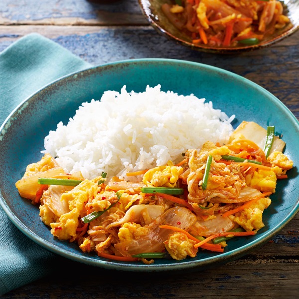 วิธีทำกิมจิผัดไข่