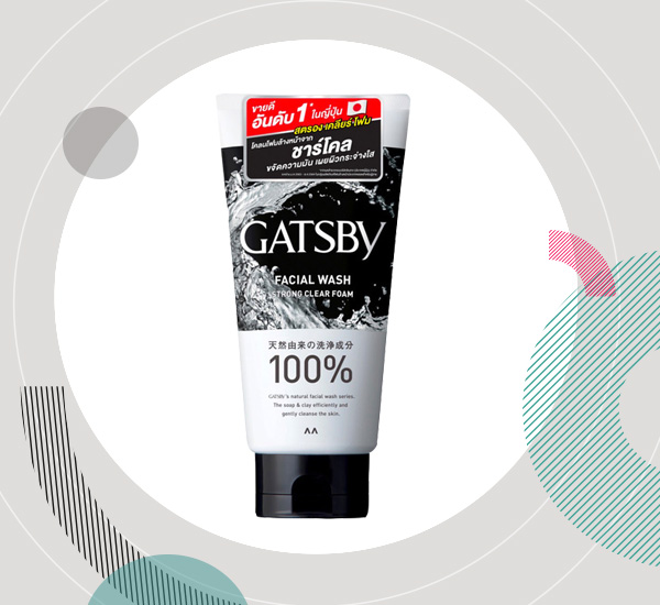 Gatsby Facial Wash Strong Clear โฟมล้างหน้าผู้ชาย