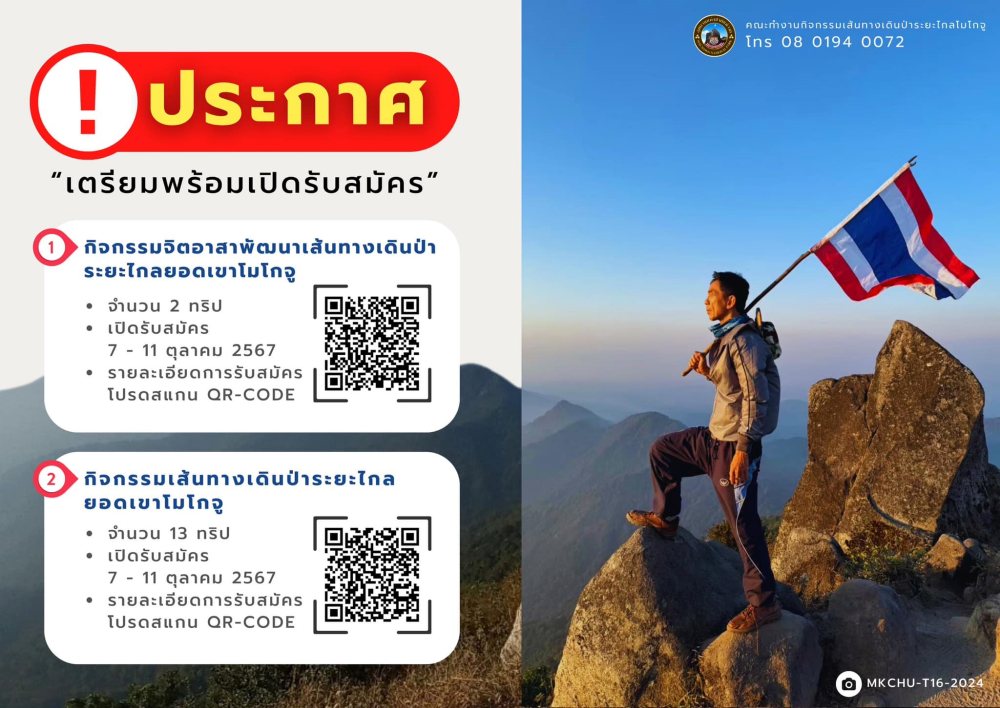 โมโกจู 2567 รายละเอียดการสมัคร