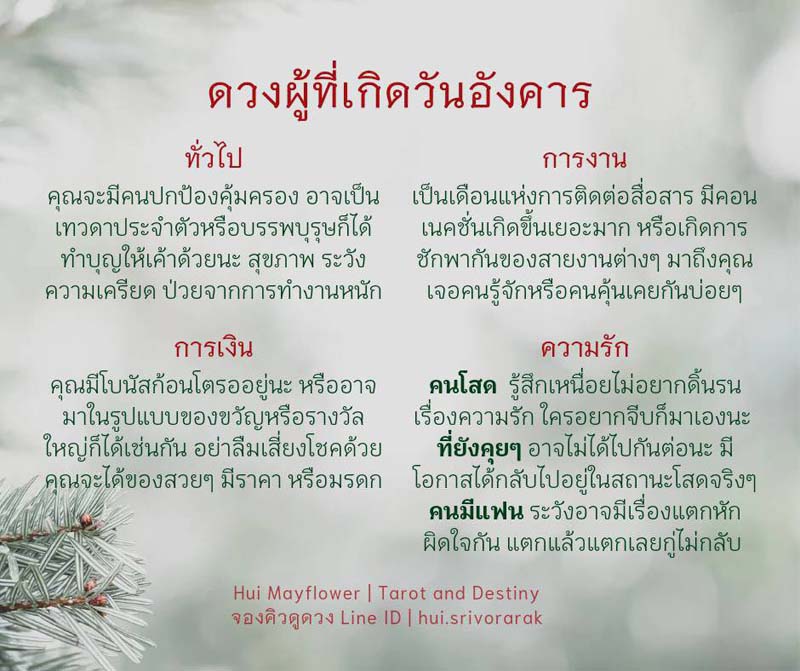 ดวงรายเดือน
