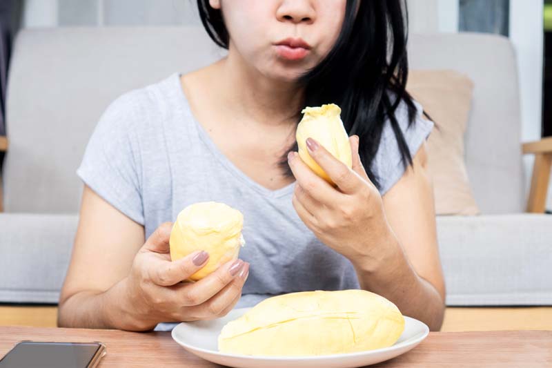 ท้องเสียกินทุเรียนได้ไหม