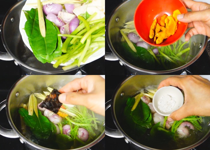 ไก่บ้านต้มขมิ้น