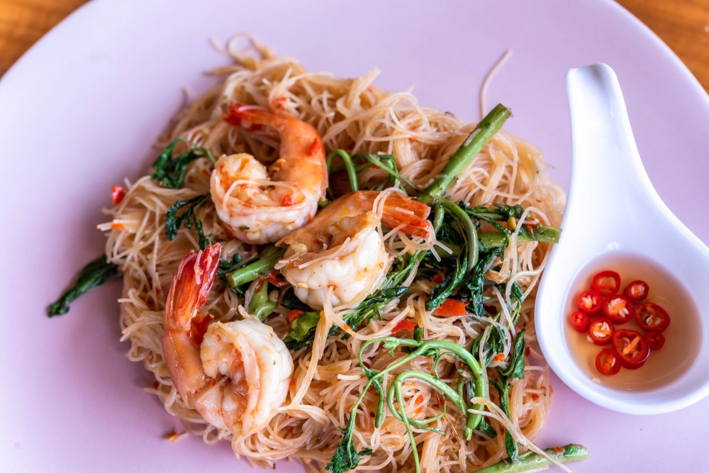 สูตรผัดหมี่กระเฉด