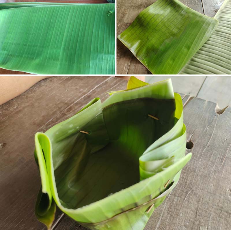 ห่อหมกปลาช่อนใบยอ