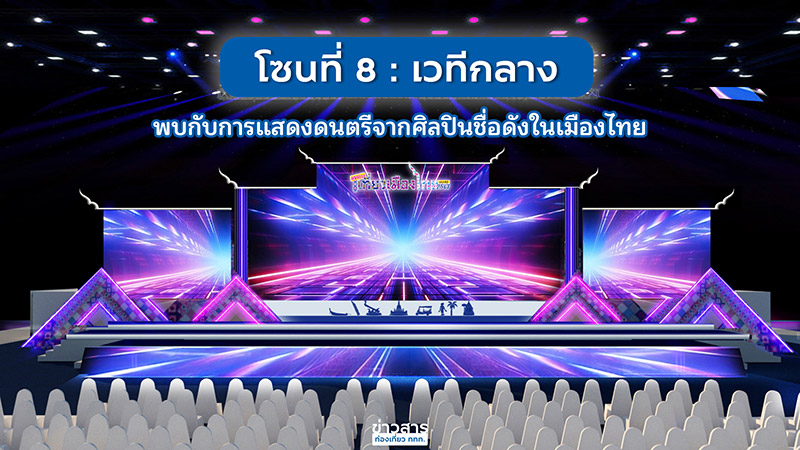 งานเทศกาลเที่ยวเมืองไทย ครั้งที่ 42 มีโซนอะไรบ้าง