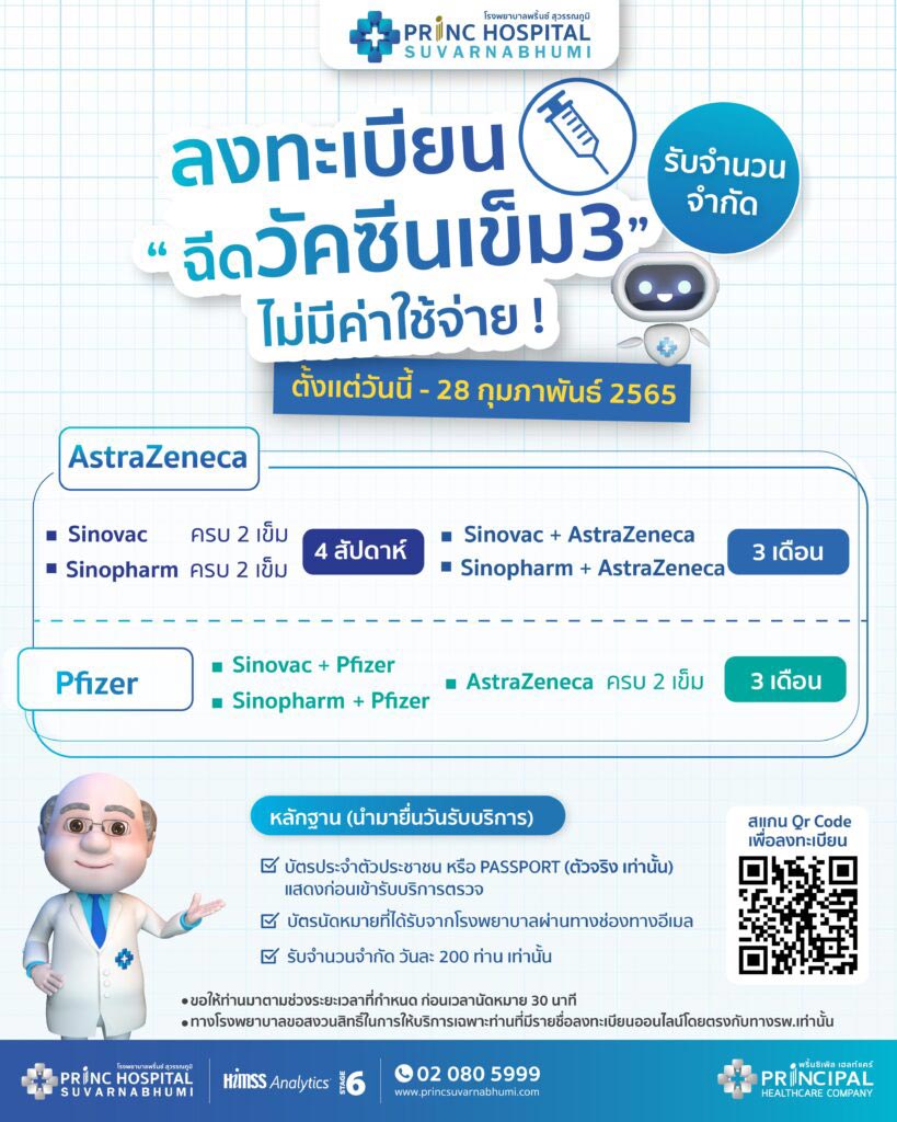 วัคซีนเข็ม 3
