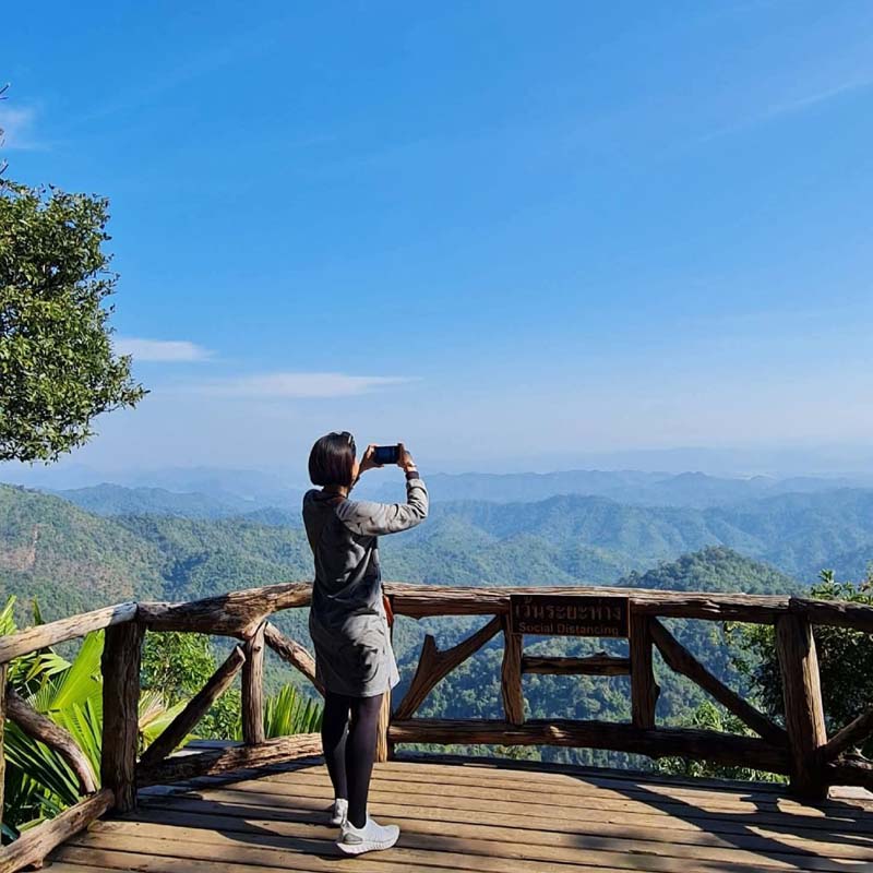 จุดชมวิว อุทยานแห่งชาติทองผาภูมิ