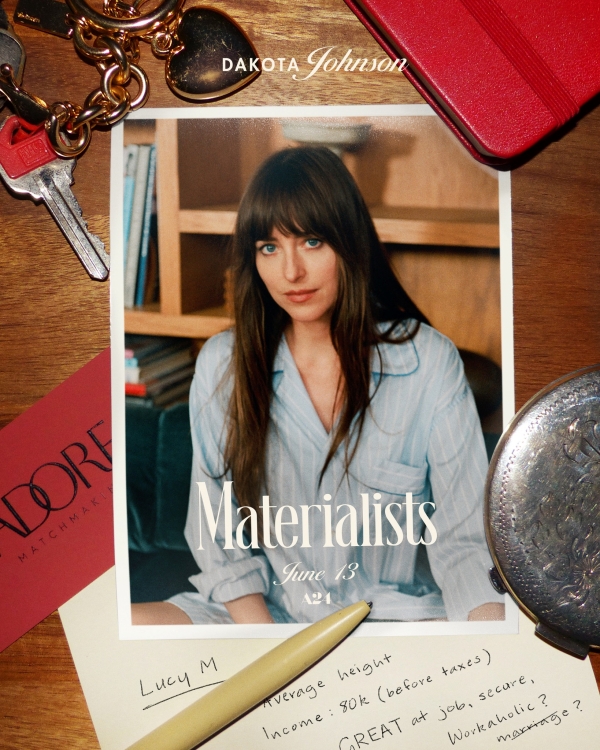 Materialists หนังโรแมนติก Dakota Johnson Chris Evans Pedro Pascal นำแสดง