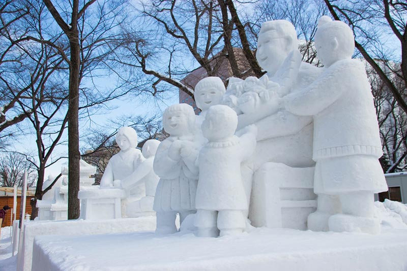 さっぽろ雪まつりの氷彫刻