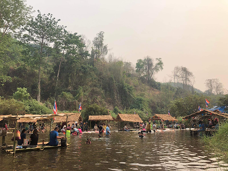 เที่ยวน่านกับสถานที่เล่นน้ำคลายร้อน