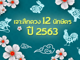 ดูดวง 2563 เจาะลึกดวงชะตา 12 นักษัตรแม่น ๆ โดย หมอเค้ก