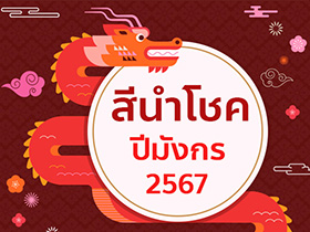 สีนำโชค ปี 2567 ตามปีนักษัตร เช็กเลยปีมังกรนี้ สีไหนคือสีมงคลของคุณ