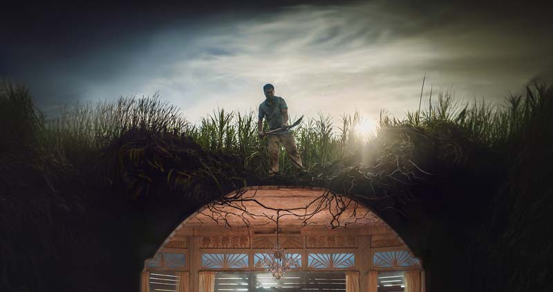 ภาพจากหนัง Outside หนังซอมบี้น่าดู