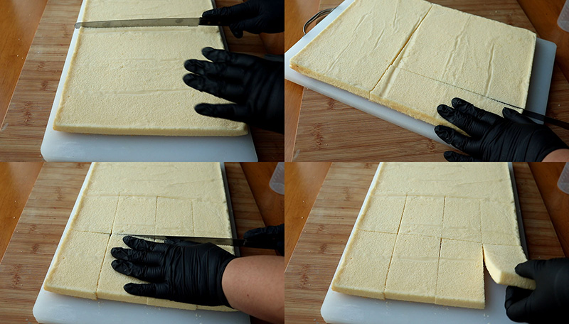 สูตรเค้กสตรอว์เบอร์รีในกล่องลูกกวาด สูตรเค้ก เค้กสตรอว์เบอร์รี สูตรขนม