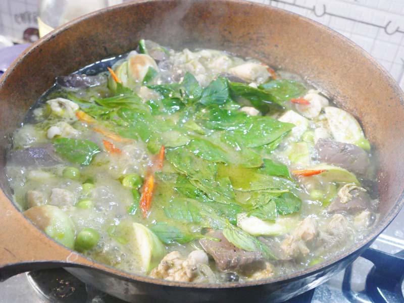 แกงเขียวหวานไก่